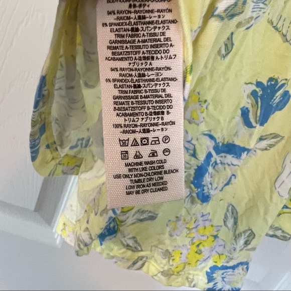 Free people yellow blouse - Picture 9 of 9